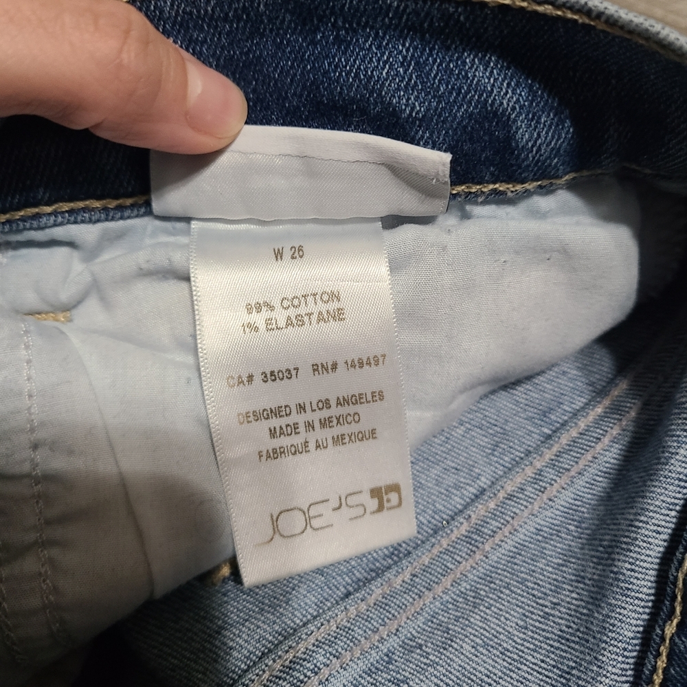 Joe's Jeans Light Blue Ankle Crop Jeans - Picture 5 of 7